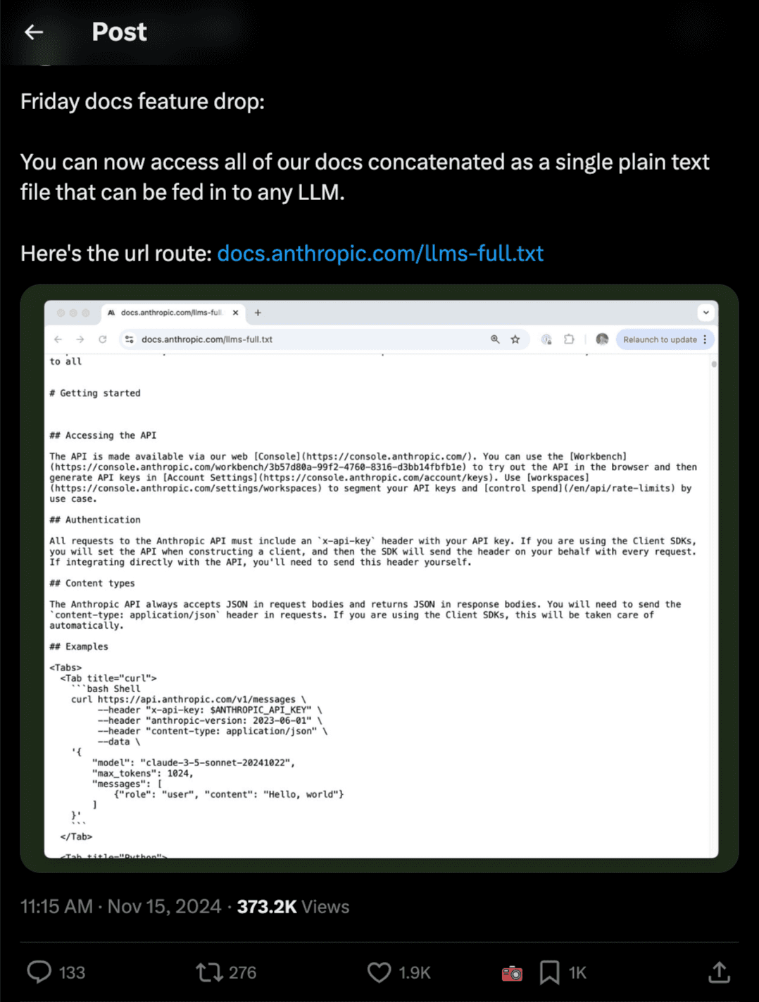 Alex Albert from Anthropic on llms.txt adoption